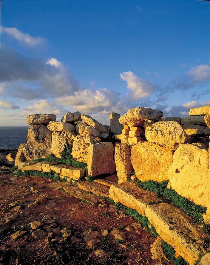 Mnajdra Temples faÃ§ade
